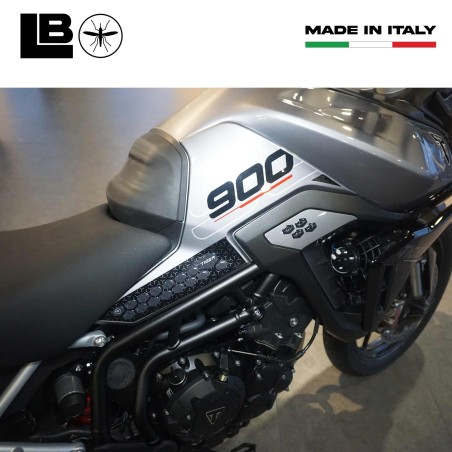 Protectores laterales de moto Pegatinas 3D compatibles con Triumph Tiger 900 2024-2025