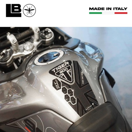 Sticker 3D Tank Guard HIGH compatible avec la moto Triumph Tiger 900 GT PRO