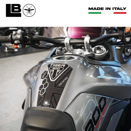 Sticker 3D Tank Guard HIGH compatible with Triumph Tiger 900 GT PRO motorbike