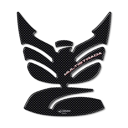 3D CARBON LOOK PANEL GUARD kompatibel MOTO DUCATI MULTISTRADA 1200 2015-2017
