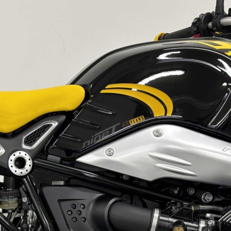 Adesivi 3D Protezioni laterali serbatoio moto compatibili con BMW R nineT