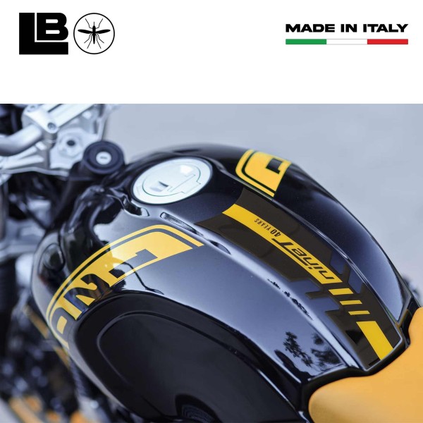 Protector de depósito 3D adhesivo para moto compatible con BMW R nineT