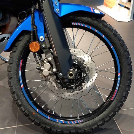 Strisce adesive per cerchi moto compatibili con Yamaha Tenere 700 World Rally