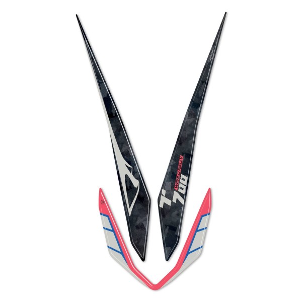 Adesivo 3D Parafango alto moto compatibile con Yamaha Tenere 700 World Rally