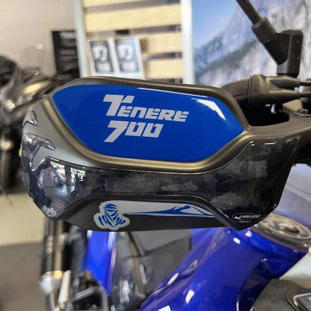 Aufkleber Handschützer Motorrad kompatibel mit Yamaha Tenere 700 World Rally