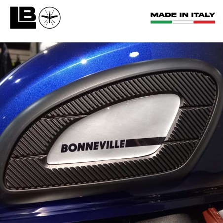 Stickers 3D Tank Side Protectors compatible with Triumph Bonneville