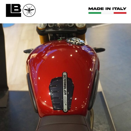 Paraserbatoio Adesivo 3D serbatoio moto compatibile con Triumph Scrambler 400 X