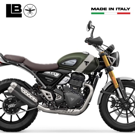Adesivi Protezioni laterali serbatoio compatibili con Triumph Scrambler 400 X