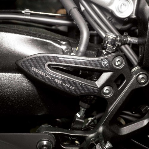 Stickers 3D Motorcycle Heel Protectors compatible with Suzuki GSX-S1000GX 2024-25