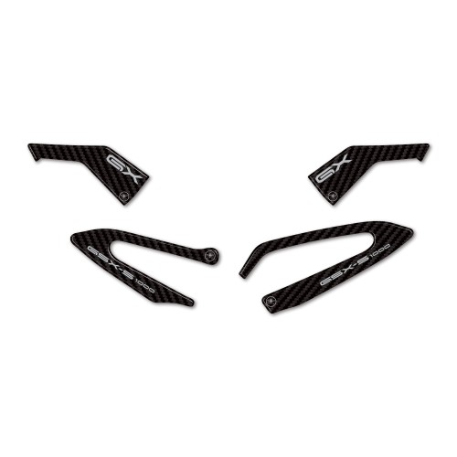 Stickers 3D Motorcycle Heel Protectors compatible with Suzuki GSX-S1000GX 2024-25 2