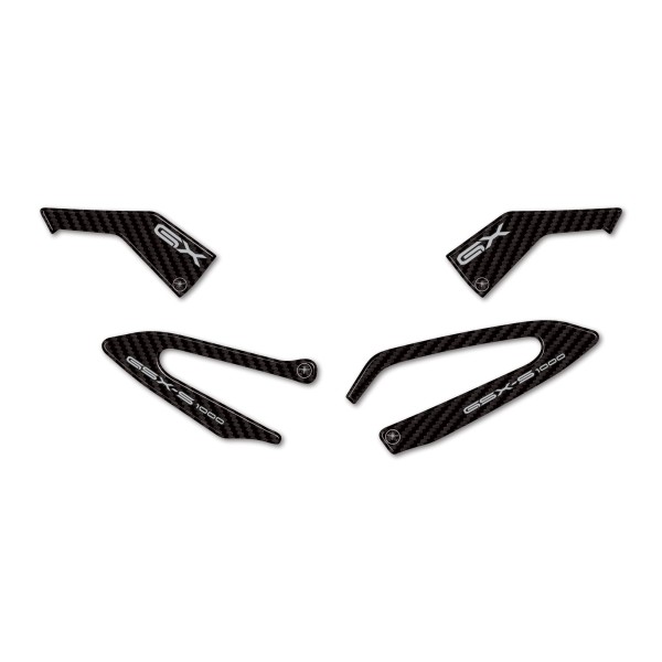 Stickers 3D Protecteurs de talons moto compatibles avec Suzuki GSX-S1000GX 2024-25