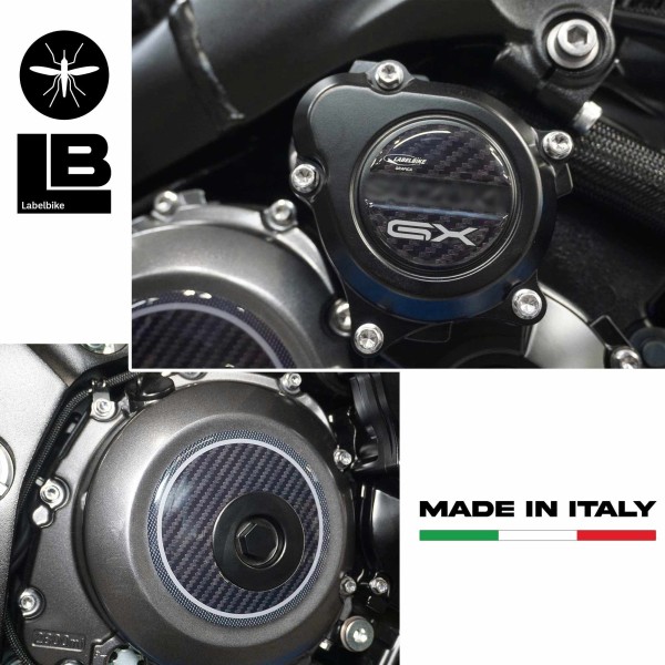 Kit d'autocollants 3D Protecteurs de vilebrequin compatibles avec la moto Suzuki GSX-S1000GX 2024-25