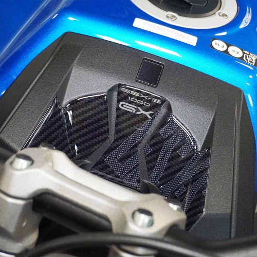 Aufkleber 3D Schutzzone Schlüssel Motorrad kompatibel mit Suzuki GSX-S1000GX 2024-5