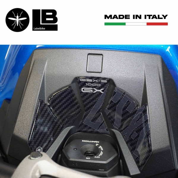 Aufkleber 3D Schutzzone Schlüssel Motorrad kompatibel mit Suzuki GSX-S1000GX 2024-5