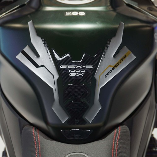 Protector de depósito adhesivo 3D para moto compatible con Suzuki GSX-S1000GX 2024