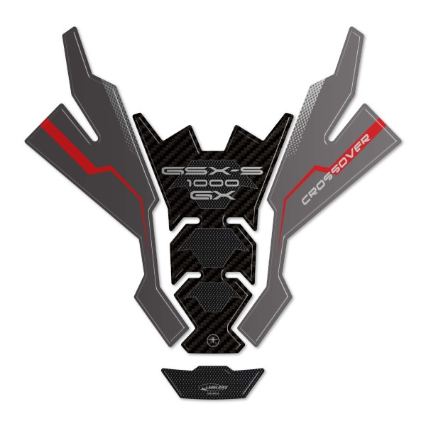 Motorbike 3D Adhesive Tank Guard compatible with Suzuki GSX-S1000GX 2024