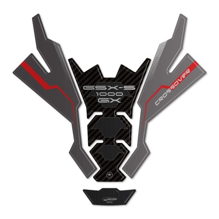Protège réservoir adhésif 3D compatible avec Suzuki GSX-S1000GX 2024