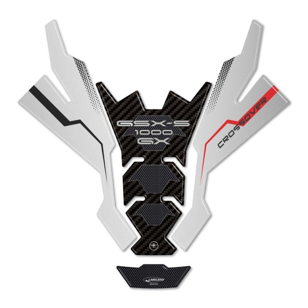 Protector de depósito adhesivo 3D para moto compatible con Suzuki GSX-S1000GX 2024