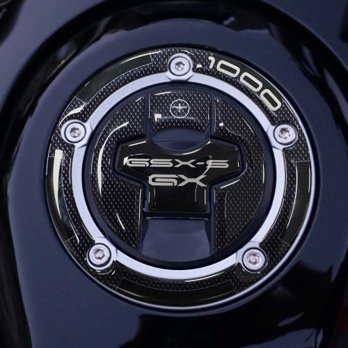 Protector adhesivo 3D para el tapón del depósito compatible con Suzuki GSX-S1000GX 2024-5