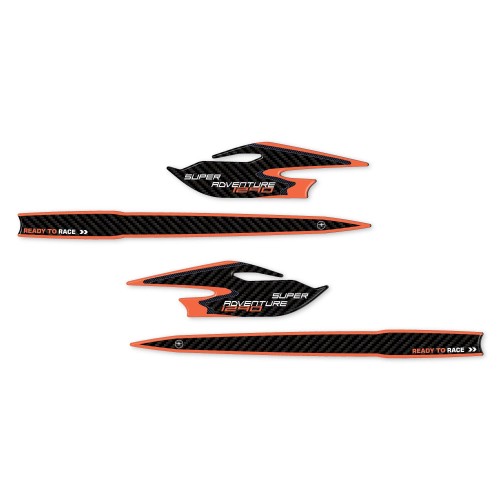 Adesivi 3D Paramani compatibili con KTM 1290 Super Adventure S ed R 2021-2024 2