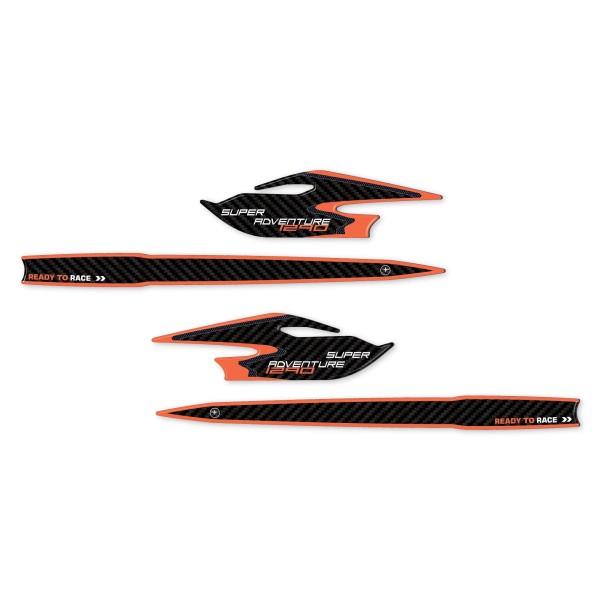 Adesivi 3D Paramani compatibili con KTM 1290 Super Adventure S ed R 2021-2024