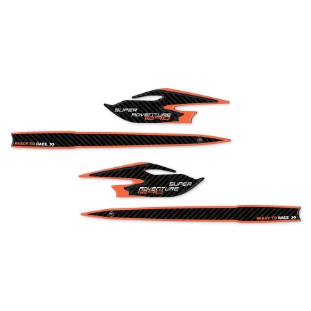 Adesivi 3D Paramani compatibili con KTM 1290 Super Adventure S ed R 2021-2024
