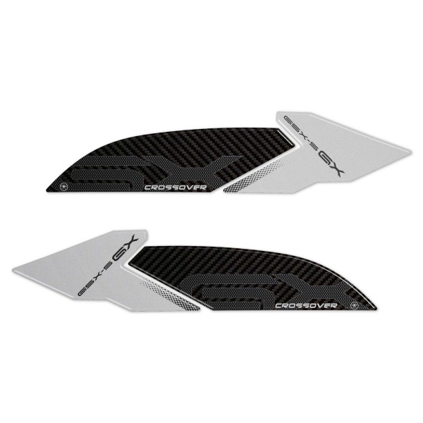 Adesivi 3D Protezioni Laterali serbatoio compatibili con Suzuki GSX-S1000GX 2024