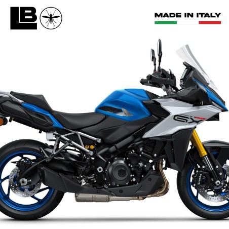 Adesivi 3D Protezioni Laterali serbatoio compatibili con Suzuki GSX-S1000GX 2024