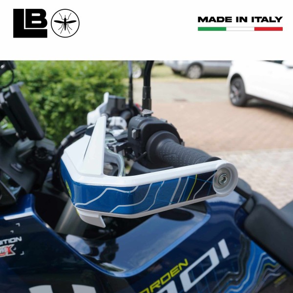 Adesivi 3D Protezioni Paramani moto compatibili con Husqvarna Norden 901 2023-25