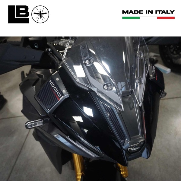 Adesivi 3D Protezione Becco Frontale moto compatibili con Suzuki GSX-S1000GX