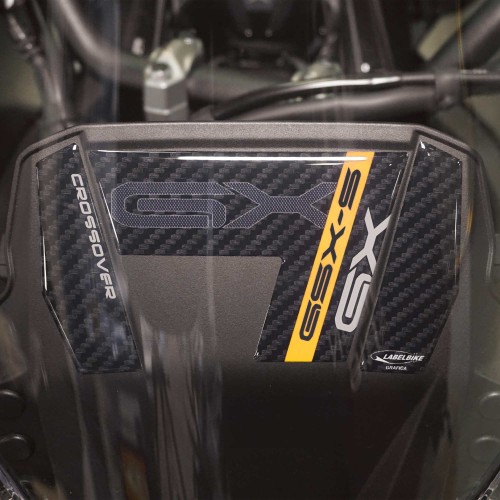 Protecteur de tableau de bord moto 3D en gel adhésif compatible avec Suzuki GSX-S1000GX