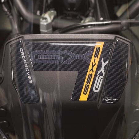 Protector de salpicadero de moto 3D de gel adhesivo compatible con Suzuki GSX-S1000GX