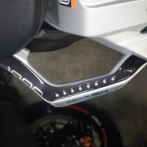 Passenger handle protector stickers compatible with Suzuki GSX-S1000GX 2024-5