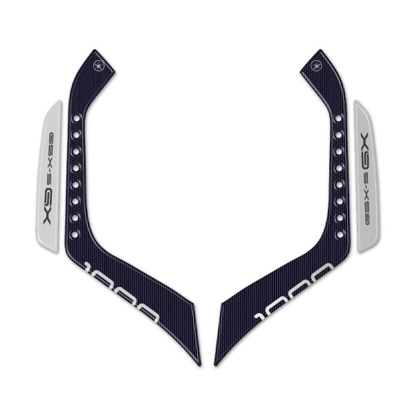 Pegatinas protectoras del asa del pasajero compatibles con Suzuki GSX-S1000GX 2024-5