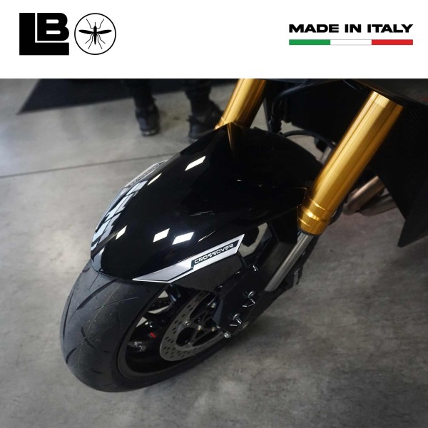 3D Motorrad Kotflügel Schutzaufkleber kompatibel mit Suzuki GSX-S1000GX 2024-25