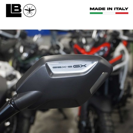 Adesivi 3D Protezioni Specchietti moto compatibili con Suzuki GSX-S1000GX 2024-5