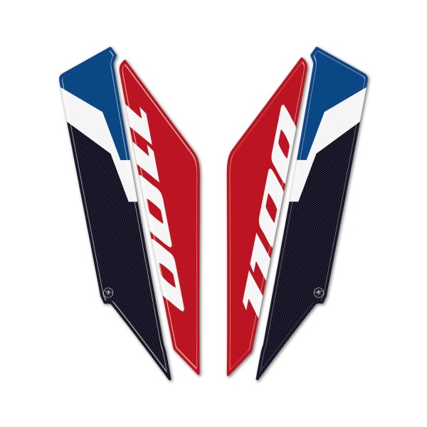 Stickers 3D Protecteurs d'ailes compatibles avec Honda Africa Twin 2024