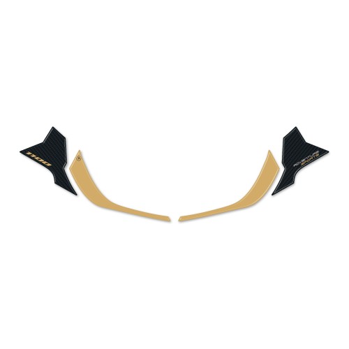 Adesivi 3D protezioni frontale moto compatibili con Honda Africa Twin Adv 2024-5 2