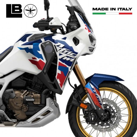 Stickers 3D Protecteurs de potence moto compatibles avec Honda Africa Twin Adv 2024