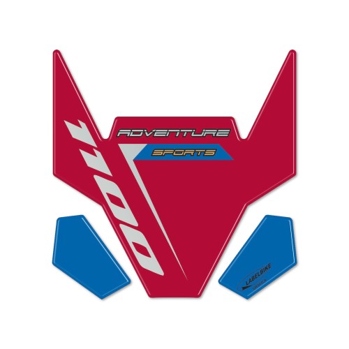 Adesivo Gel 3D Paraserbatoio moto compatibile con Honda Africa Twin Adv 2024-25 2