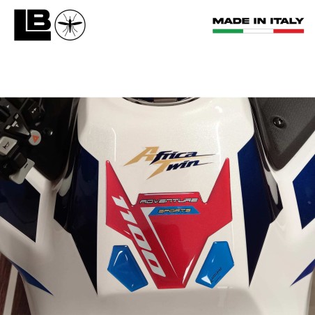 3D Gel Aufkleber Motorrad Tankschutz passend für Honda Africa Twin Adv 2024-25