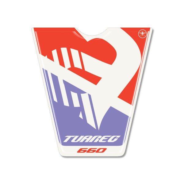 Adesivo 3D Protezione codino moto compatibile con Aprilia Tuareg 660 2022-25