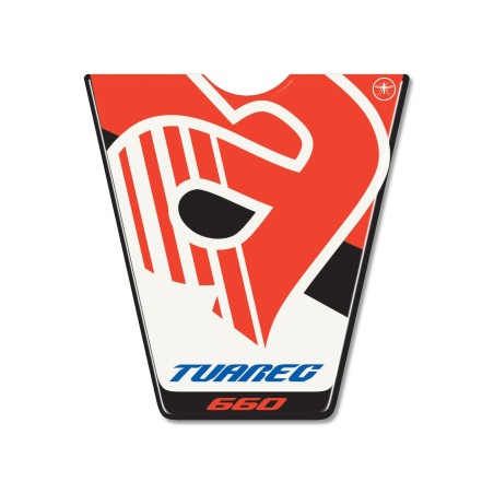 Adesivo 3D Protezione codino moto compatibile con Aprilia Tuareg 660 2022-25