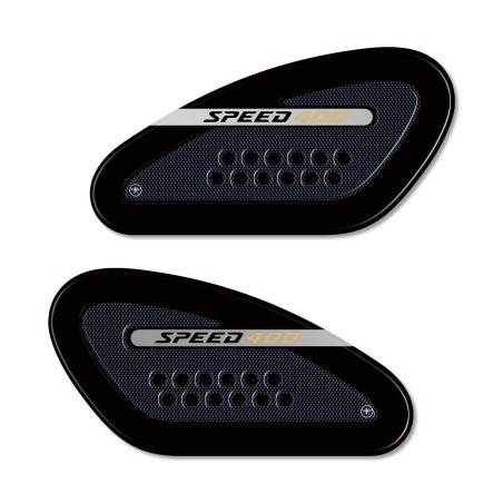 Protectores laterales 3D Pegatinas depósito moto compatible con Triumph Speed 400