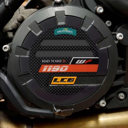 Adesivi 3D protezioni carter compatibili con Ktm 1190 Adventure S - R 2013-16
