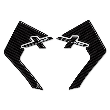 2 ADESIVI-STICKERS 3D gel PARASPIGOLI compatibili per X MAX 300 YAMAHA XMAX 300