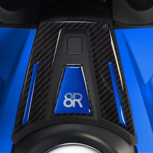 Protezione Sopraparaserbatoio Adesivo 3D moto compatibile con Suzuki GSX-8R