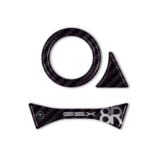 Pegatina 3D Zona de Protección Llave de contacto moto compatible con Suzuki GSX-8R 2