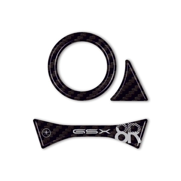 Adesivo 3D Protezione Zona Chiave accensione moto compatibile con Suzuki GSX-8R