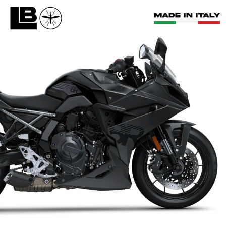 Protezioni Laterali serbatoio moto Adesivi Gel 3D compatibili con Suzuki GSX-8R